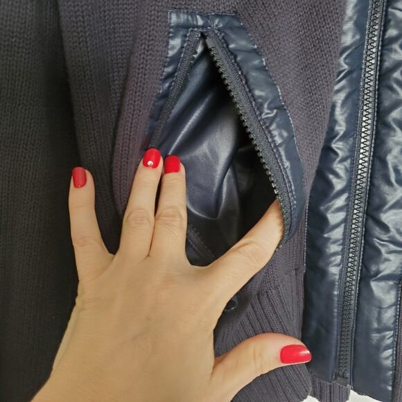 Puma | Contrast Trim Zip Up Warm Sweater - Picture 3 of 7